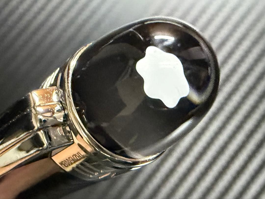 未使用に近い モンブラン スターウォーカー カーボン ボールペン