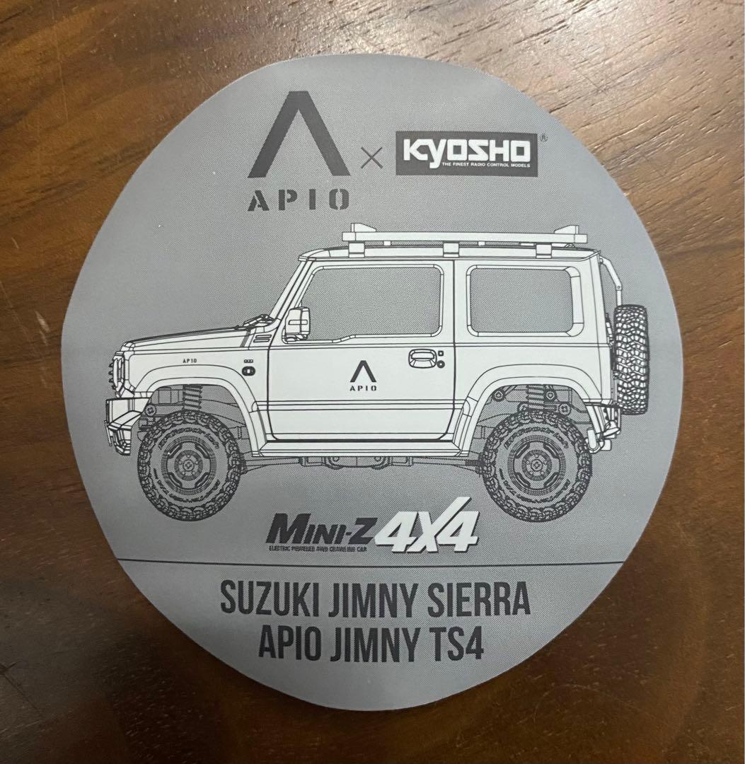 京商 APIO ミニッツ4×4スズキ JIMNY TS4 カーキ