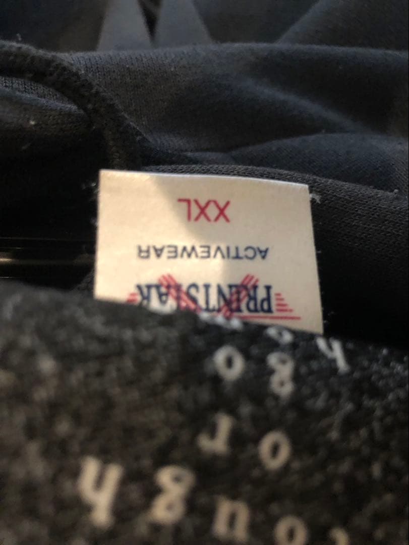 ZOR-LAC グラフィックフーディ ブラック