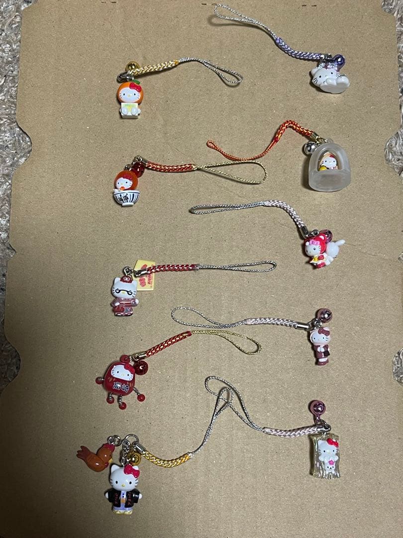 ハローキティ その他ストラップ 74個セット