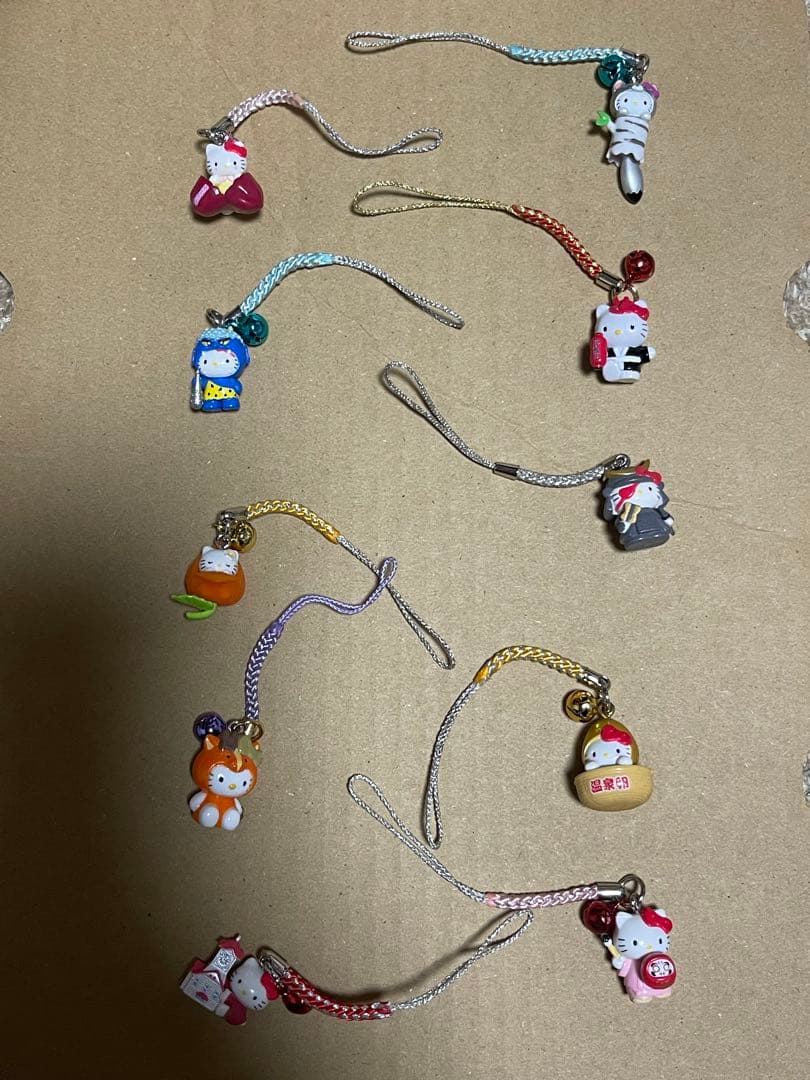 ハローキティ その他ストラップ 74個セット