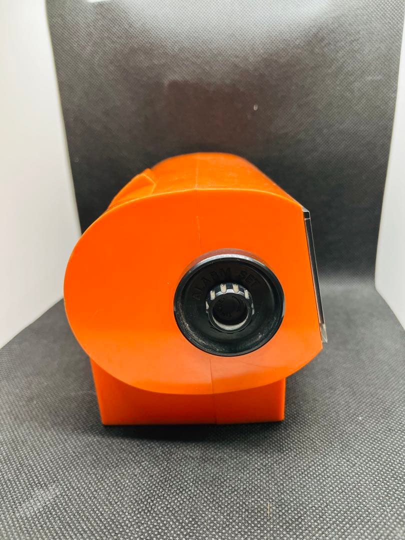 citizen パタパタ時計　置き時計　オレンジ　レトロ