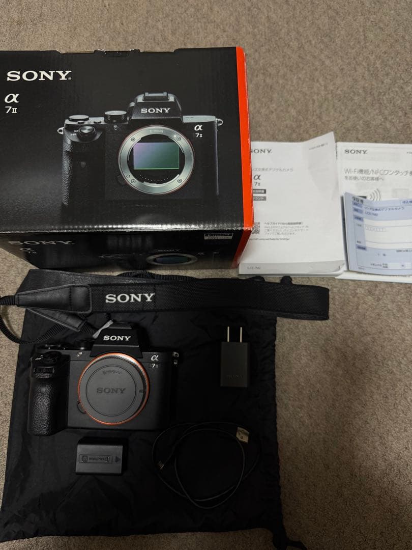 SONY α7II ILCE-7M2 ミラーレス一眼