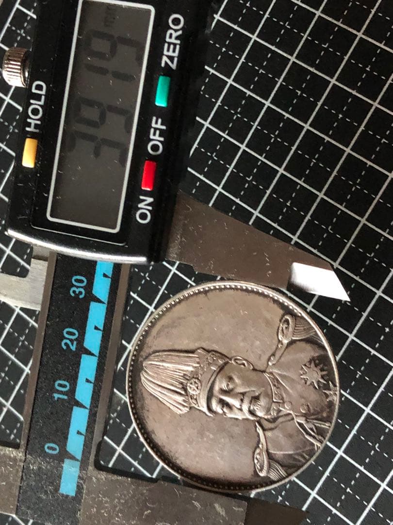 3669【中国銀貨・希少】壹圓　銀貨　袁世凱　中華民国共和記念幣　古銭　