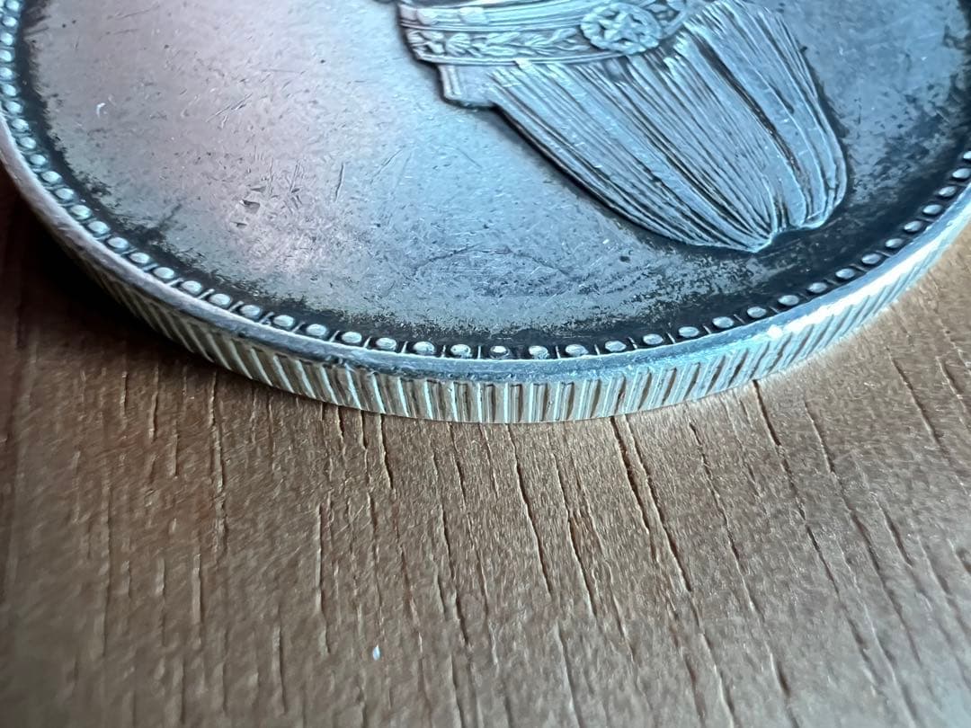 3669【中国銀貨・希少】壹圓　銀貨　袁世凱　中華民国共和記念幣　古銭　