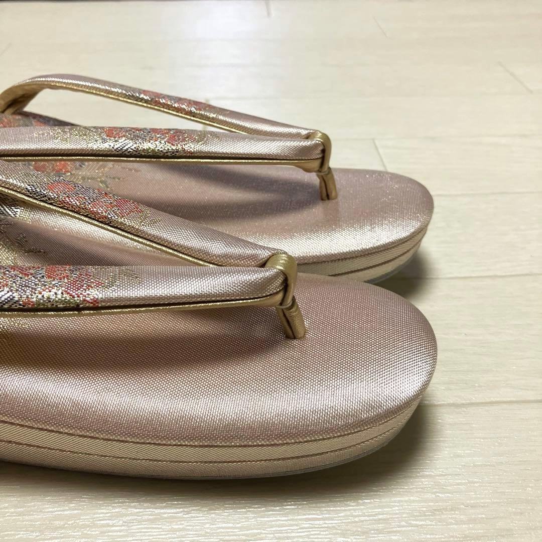 《未使用》伊と忠　草履バッグセット　帯地