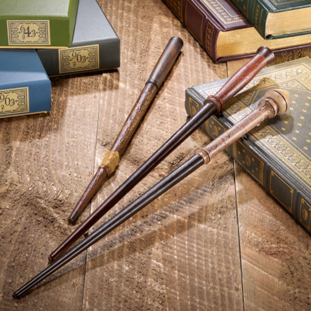 ハリーポッター　ハリー　ロン　ハーマイオニー魔法の杖　ファーストモデル3本セット