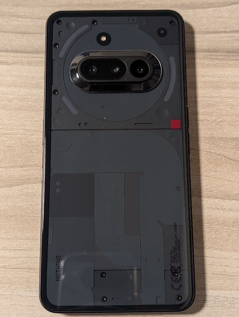 Nothing Phone（3a）128GB 8G黒国内版シムフリー