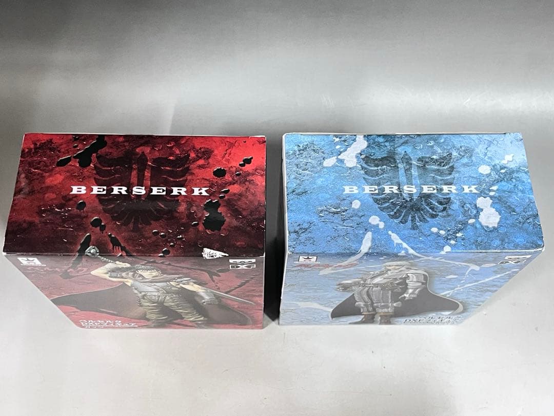 E690 未開封　ガッツ　グリフィス　ベルセルクDXFフィギュア　2種セット