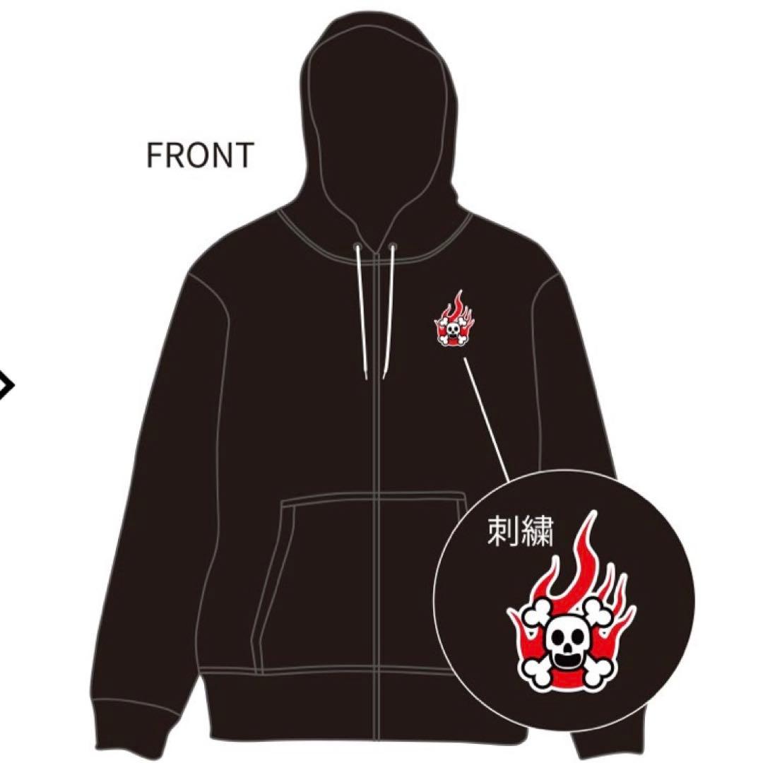 Rock Beyond 30th ジップフーディ　XL パーカー　B'z 黒夢