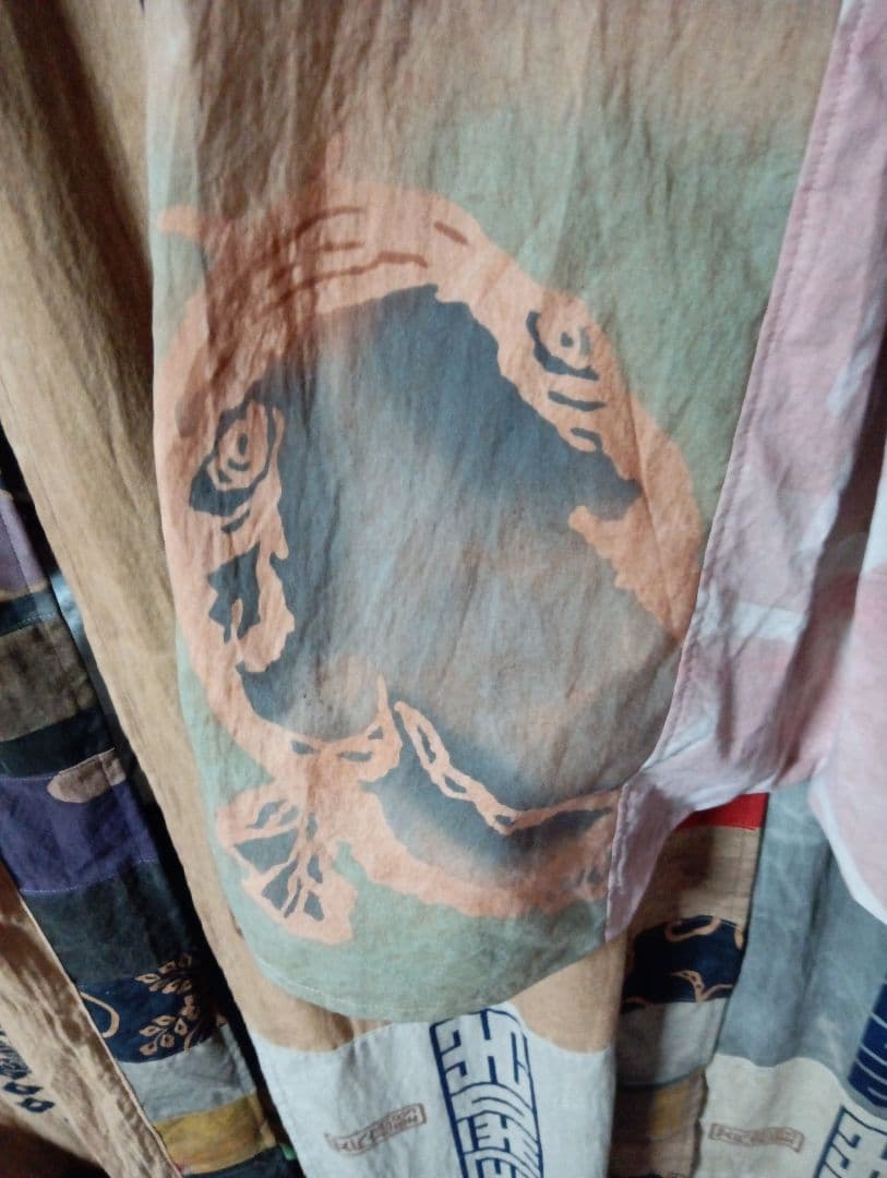 ★専用★鯉のぼりのサルエルパンツ★柿渋染★