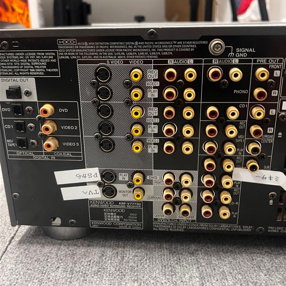 KENWOOD KRF-V7773D マルチAVアンプ