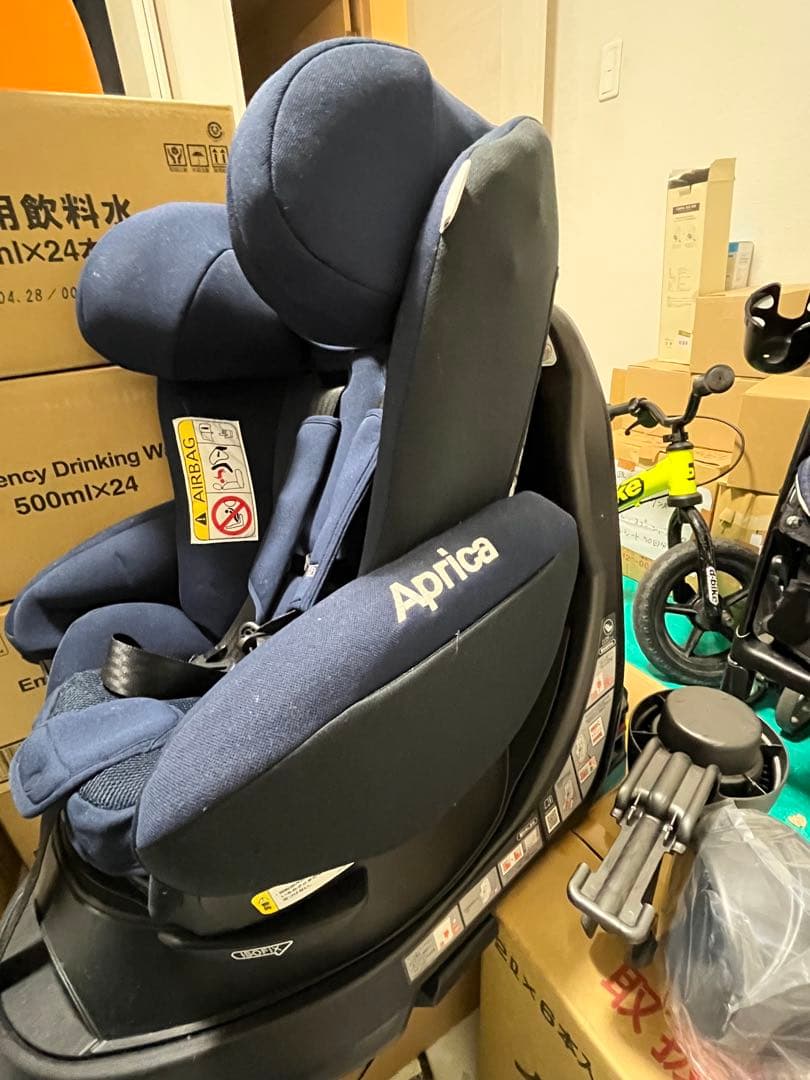 Aprica Decaturn+ チャイルドシート ネイビー