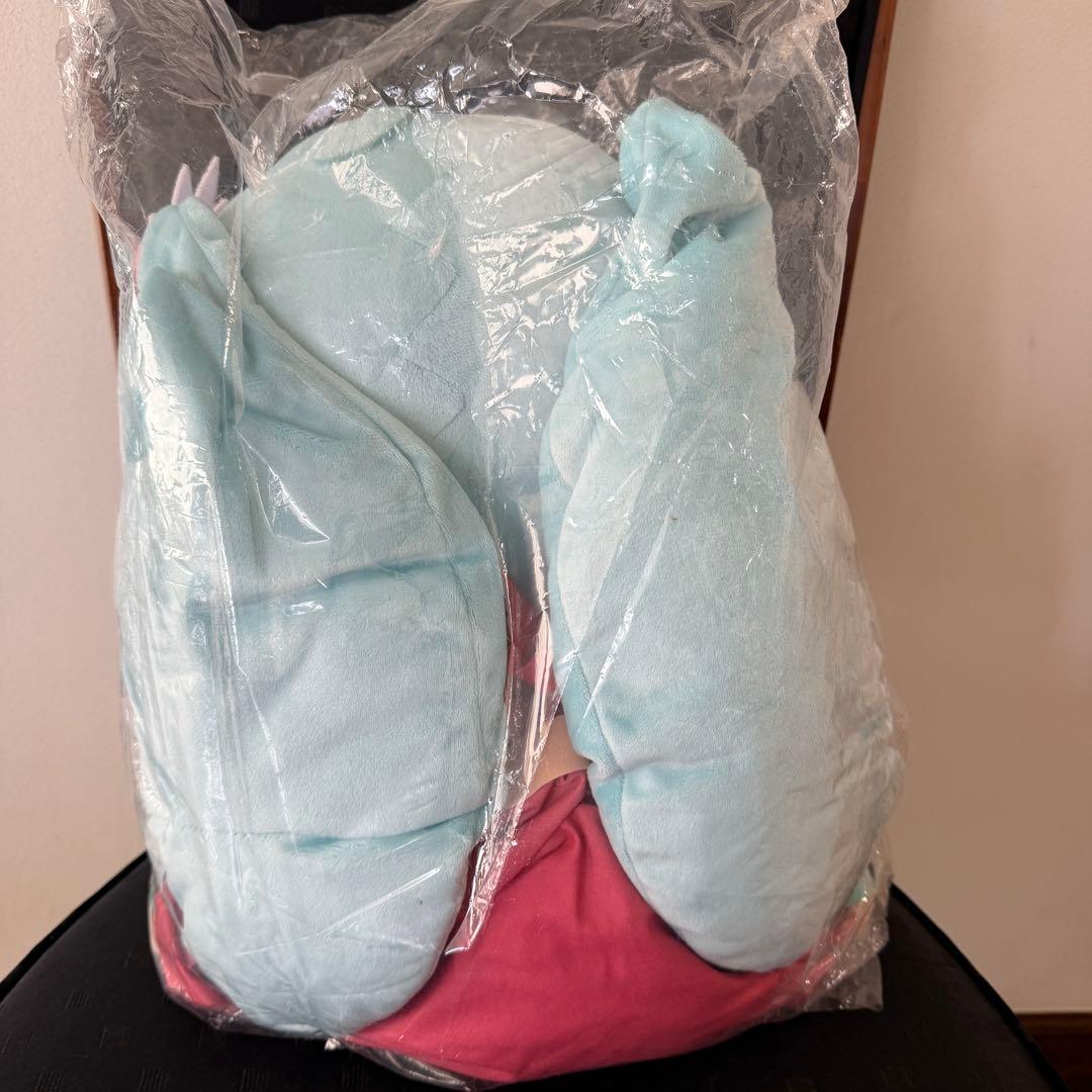 初音ミク 月西江 ふわぷち ぬいぐるみ (LL) 未開封品