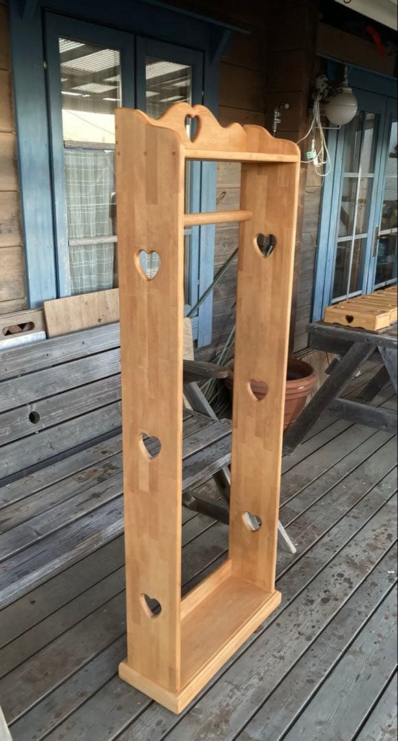 苺さま専用ページ♡ カントリーハート大人用ハンガーラック　キャスター付き