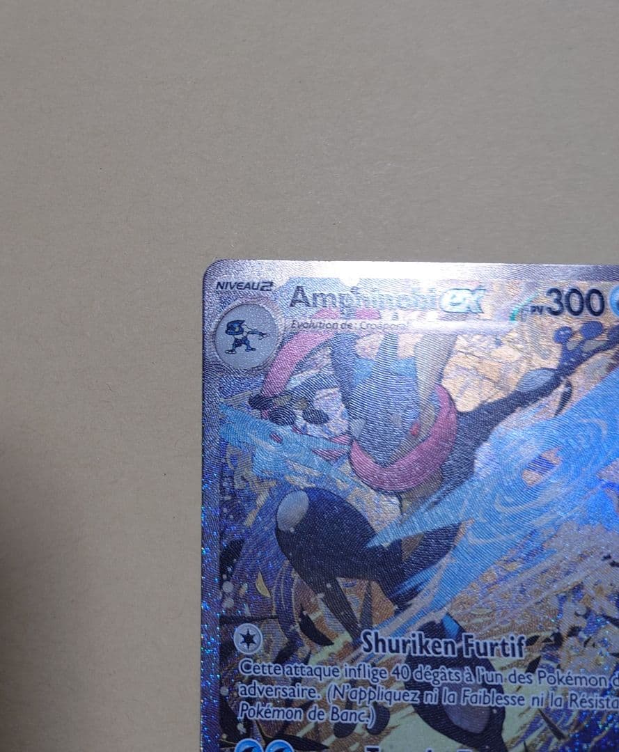 ケロマツ、ゲコガシラ、ゲッコウガEX SAR プロモ フランス版 海外版