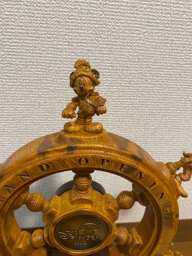 【激レア】TDS グランドオープン記念 (舵)&スタンド フィギュアリン