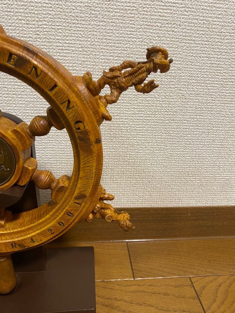 【激レア】TDS グランドオープン記念 (舵)&スタンド フィギュアリン