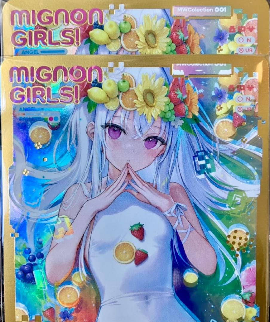 エラーカード　シロ　MIGNON GIRLS! MIGNON WORKS トレカ