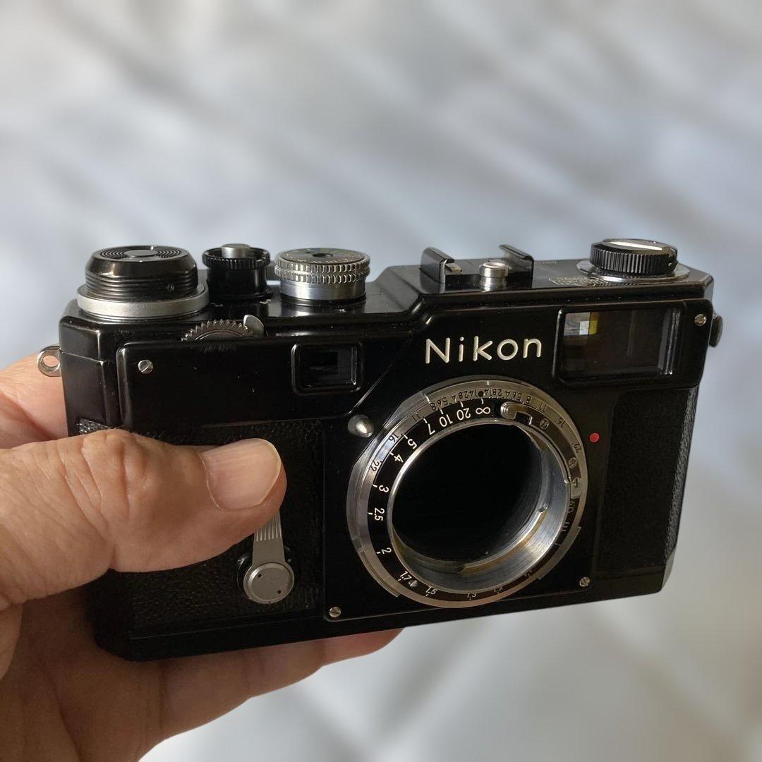 ニコンs3オリンピックボディ、復刻革ケース