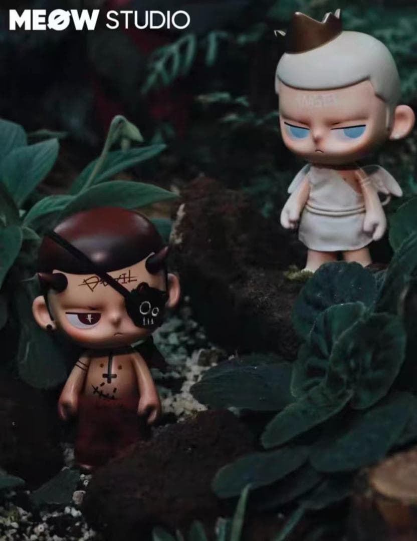 POPMART KUBO フィギュア　天使・悪魔　エンジェル・デビル　２点セット