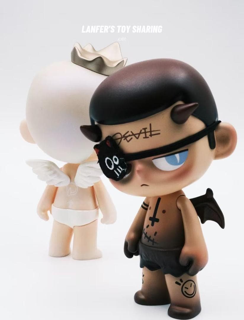 POPMART KUBO フィギュア　天使・悪魔　エンジェル・デビル　２点セット