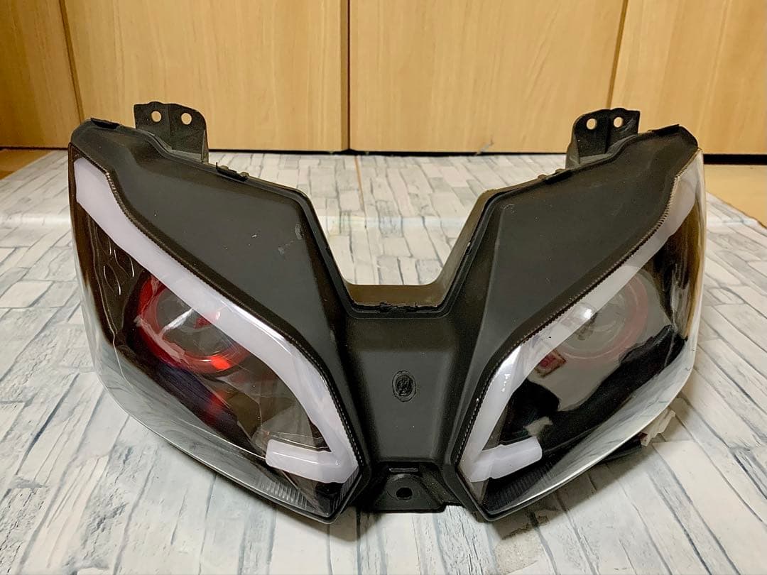 NINJA250 EX250L、ZX-6R カスタムヘッドライト ニンジャ250