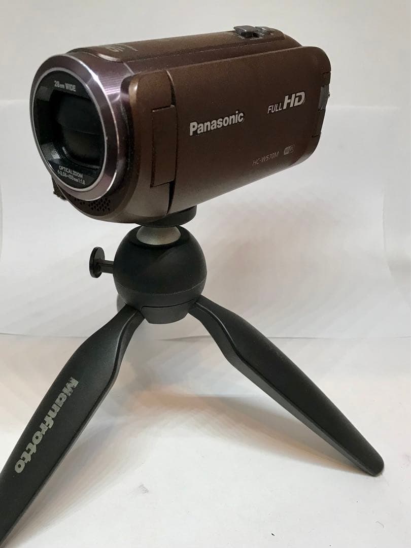 Panasonic ビデオカメラ　HC-W570M 三脚付き　フルHD 4K