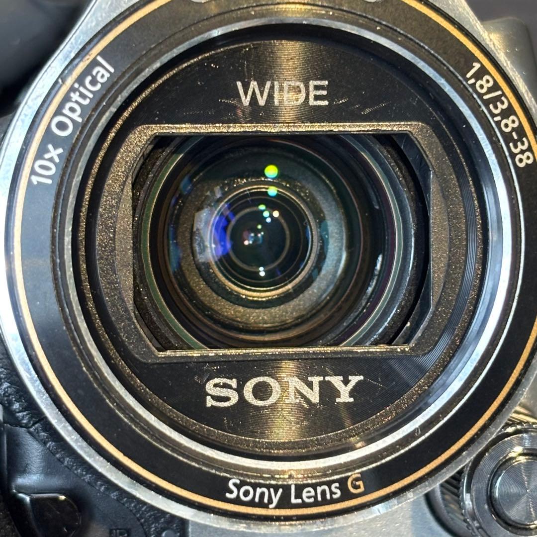動作確認済 SONY HDR-CX560V ハンディカム ビデオカメラ シルバー
