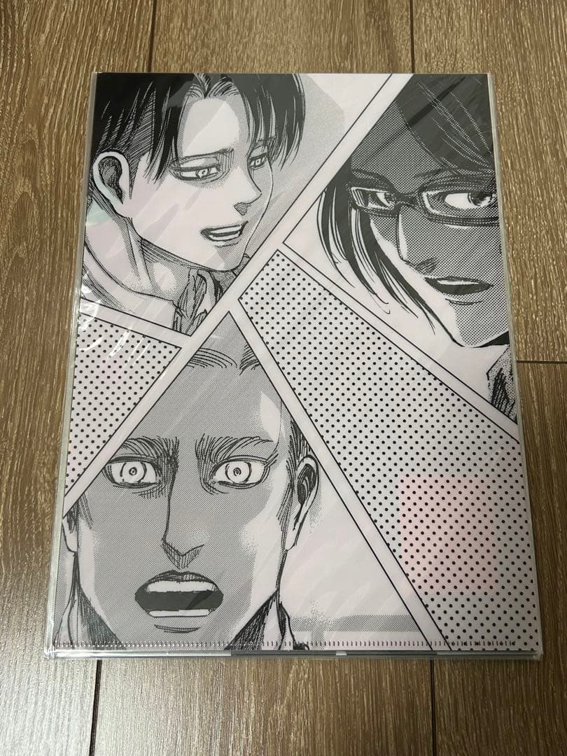 【19枚セット】進撃の巨人 リヴァイ クリアファイル