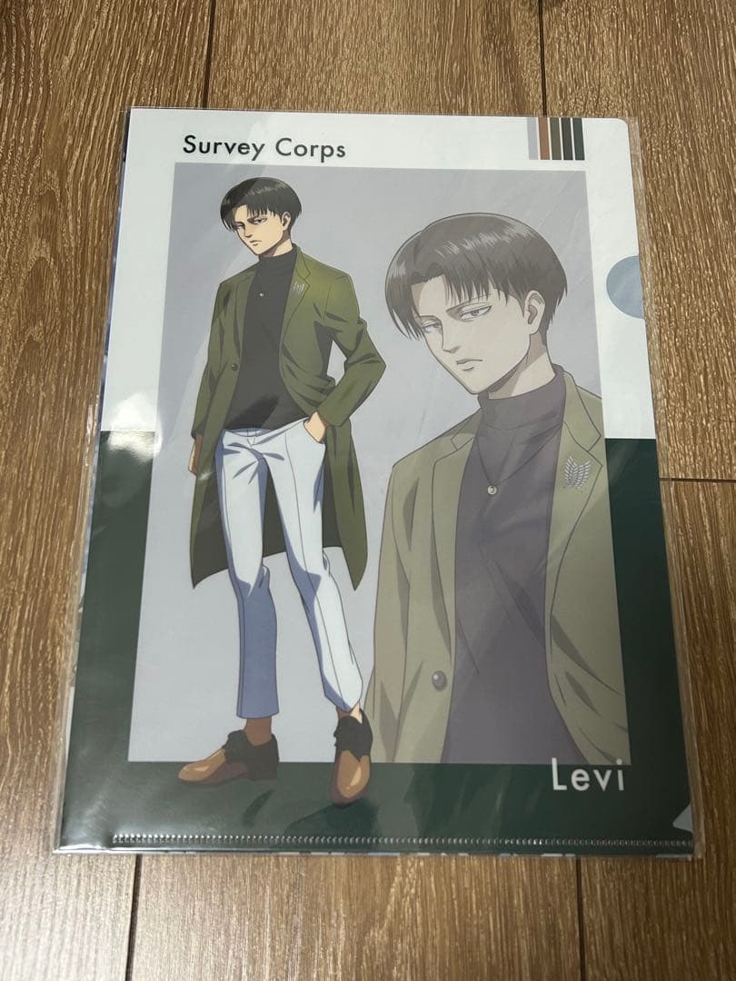 【19枚セット】進撃の巨人 リヴァイ クリアファイル