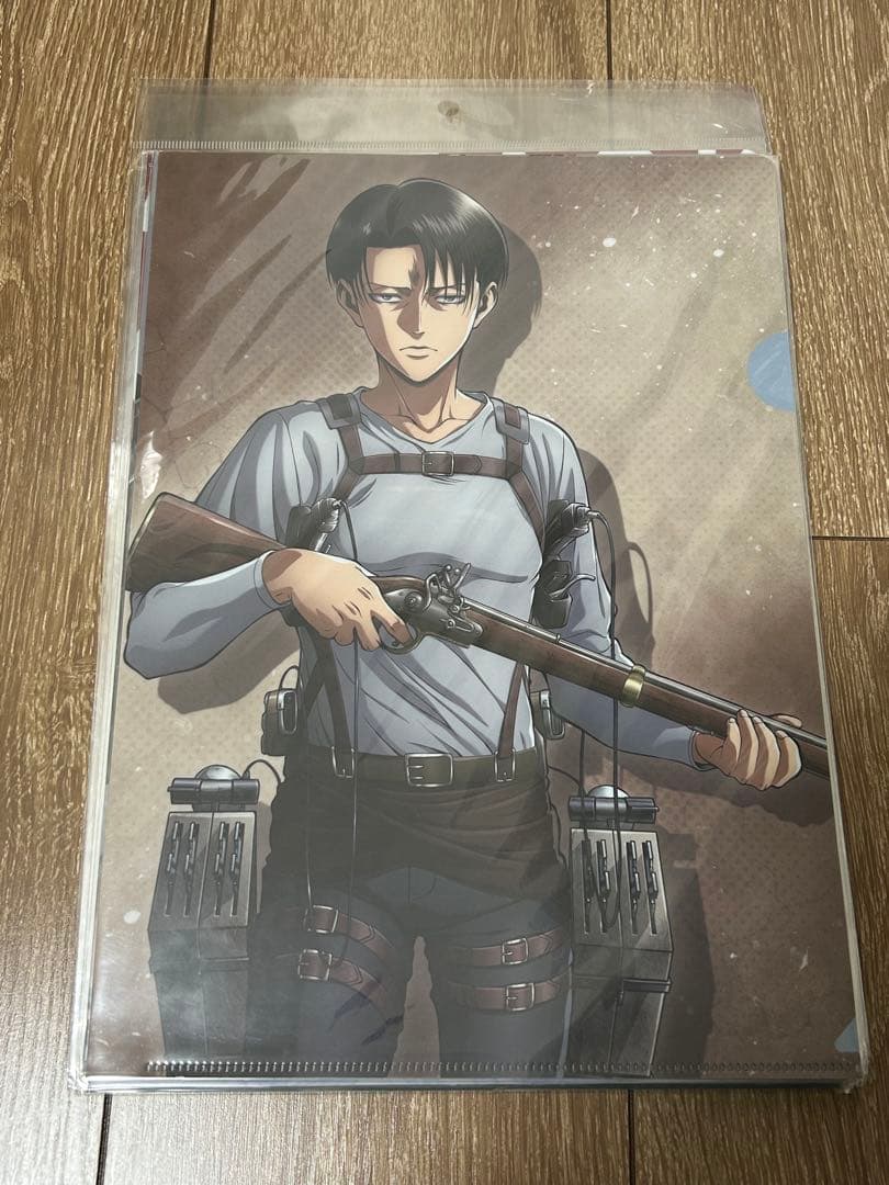 【19枚セット】進撃の巨人 リヴァイ クリアファイル