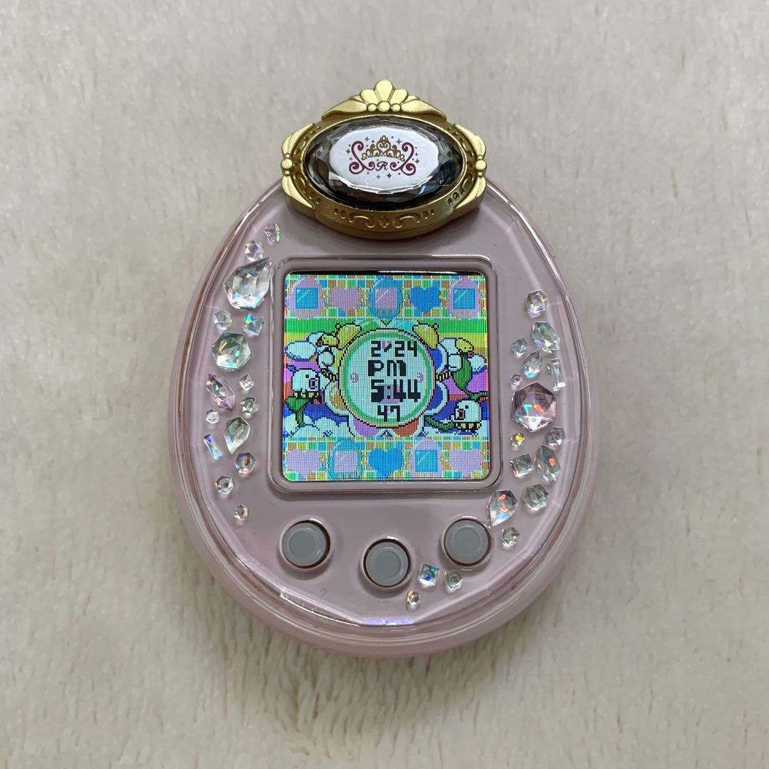 【美品】たまごっちピース　ピンク　デコピアスセット