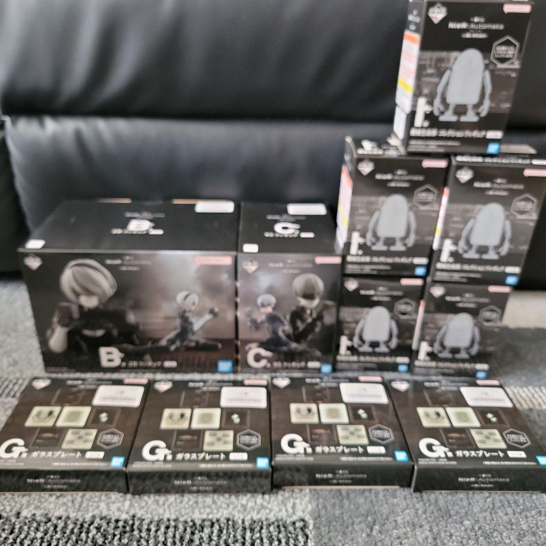 一番くじ　NieR:Automata B賞　C賞　I賞５体　G賞4個　セット