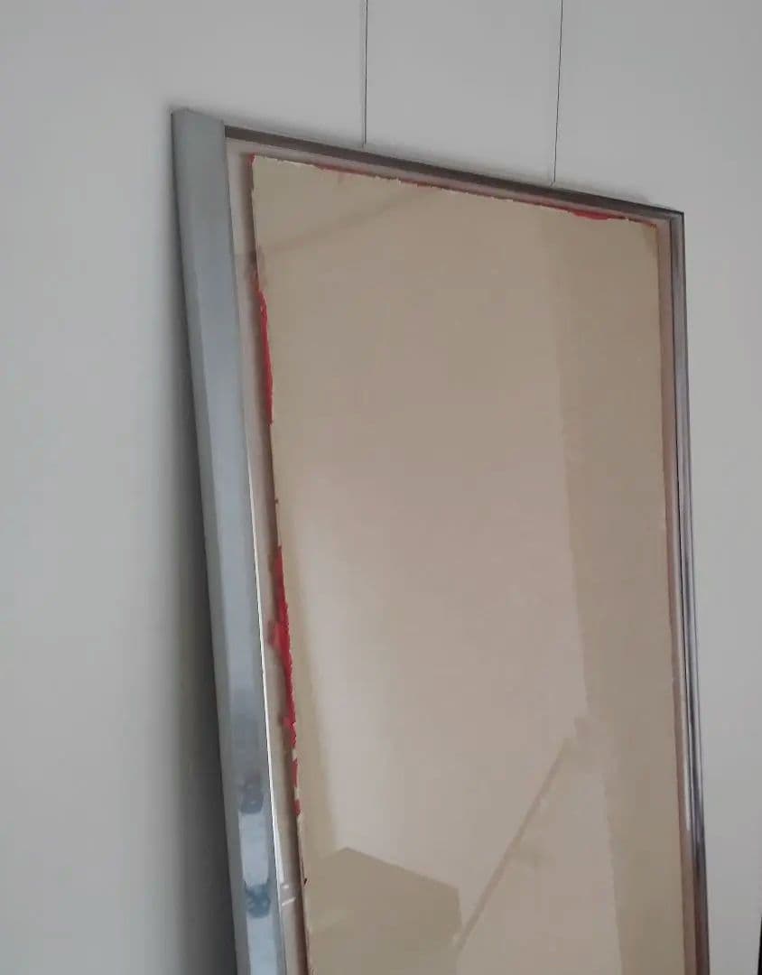 お買い得！書道用額縁　展示用紐付き　浮かし額　箱使用感あり　中古美品