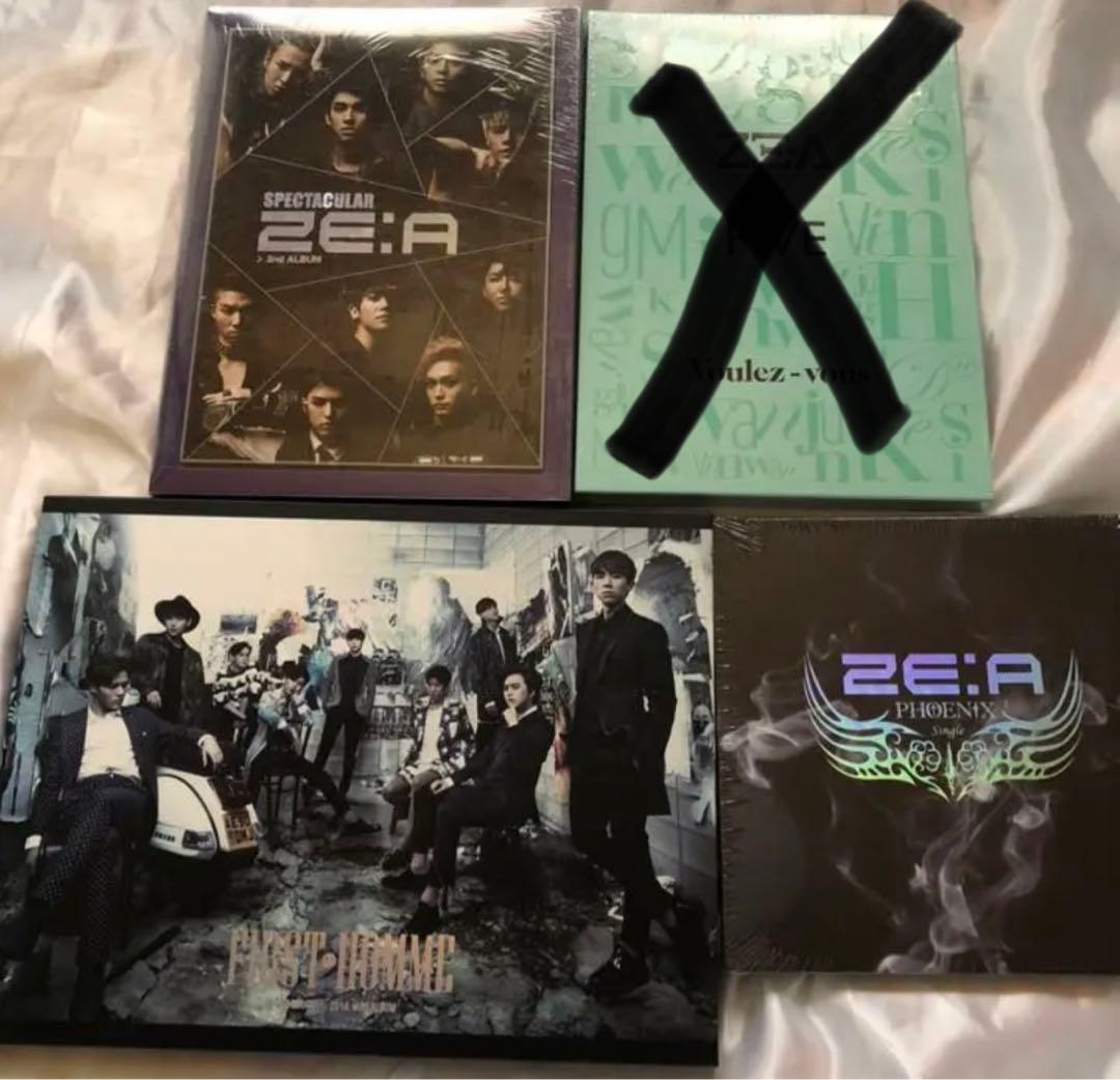 ZE:A ゼア　イムシワン　シワン　公式グッズ　DVD セット　レア