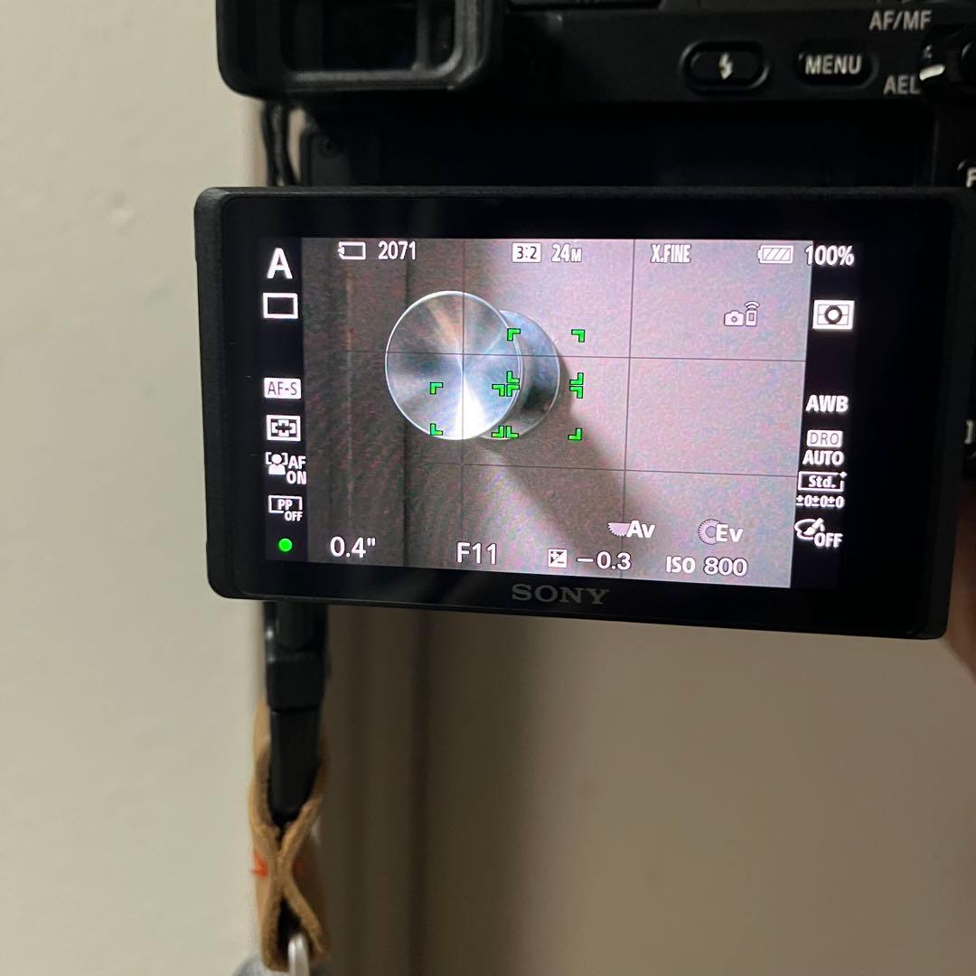 SONY α6400 ILCE-6400L パワーズームレンズキット ストラップ