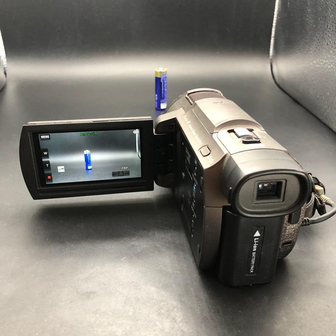SONY 4Kビデオカメラ Handycam FDR-AXP35