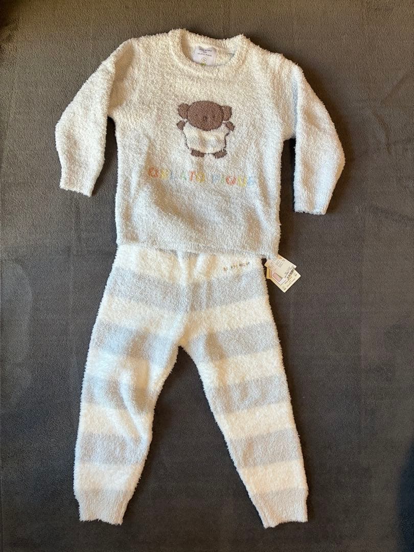 ジェラートピケ パジャマ キッズ　ミッフィー ボリス Sサイズ