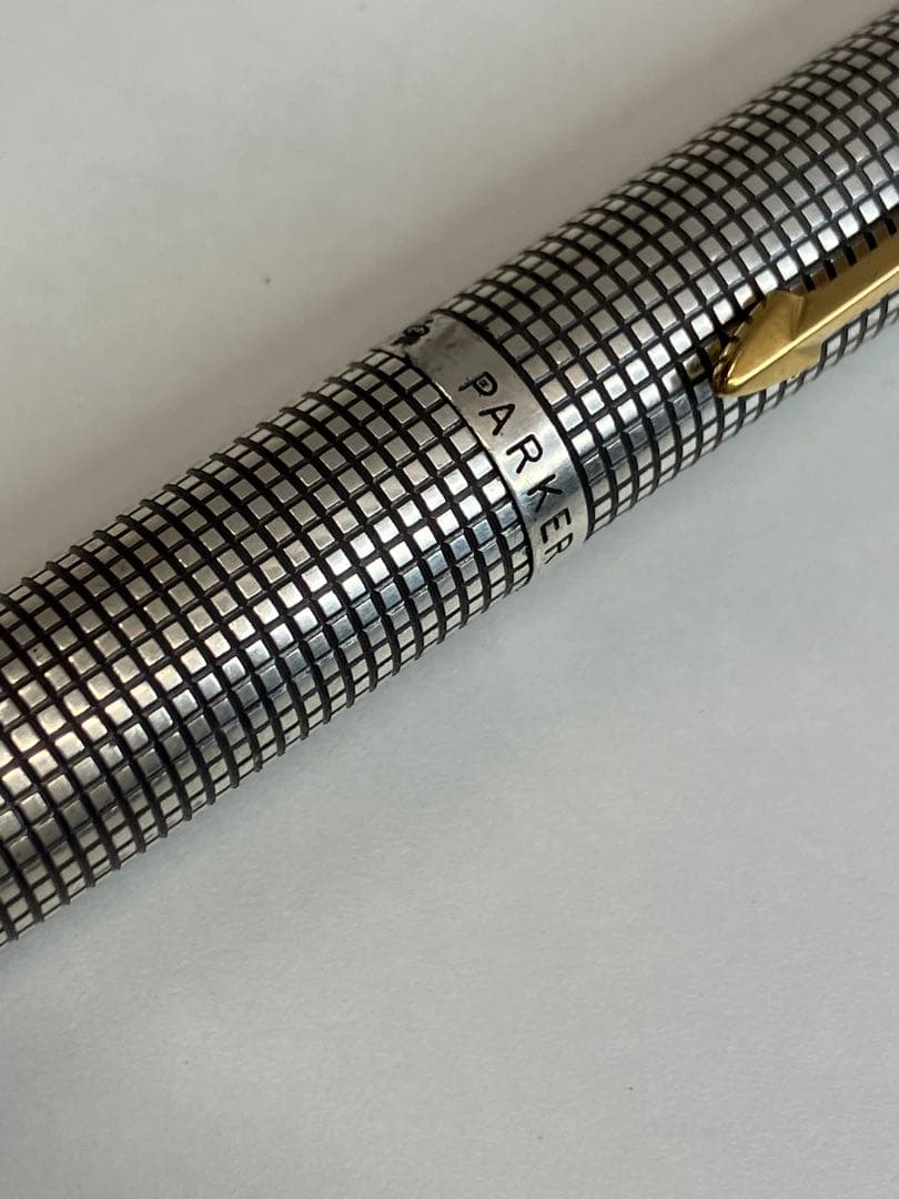 Parker パーカー 万年筆 シルバー silver【4272】