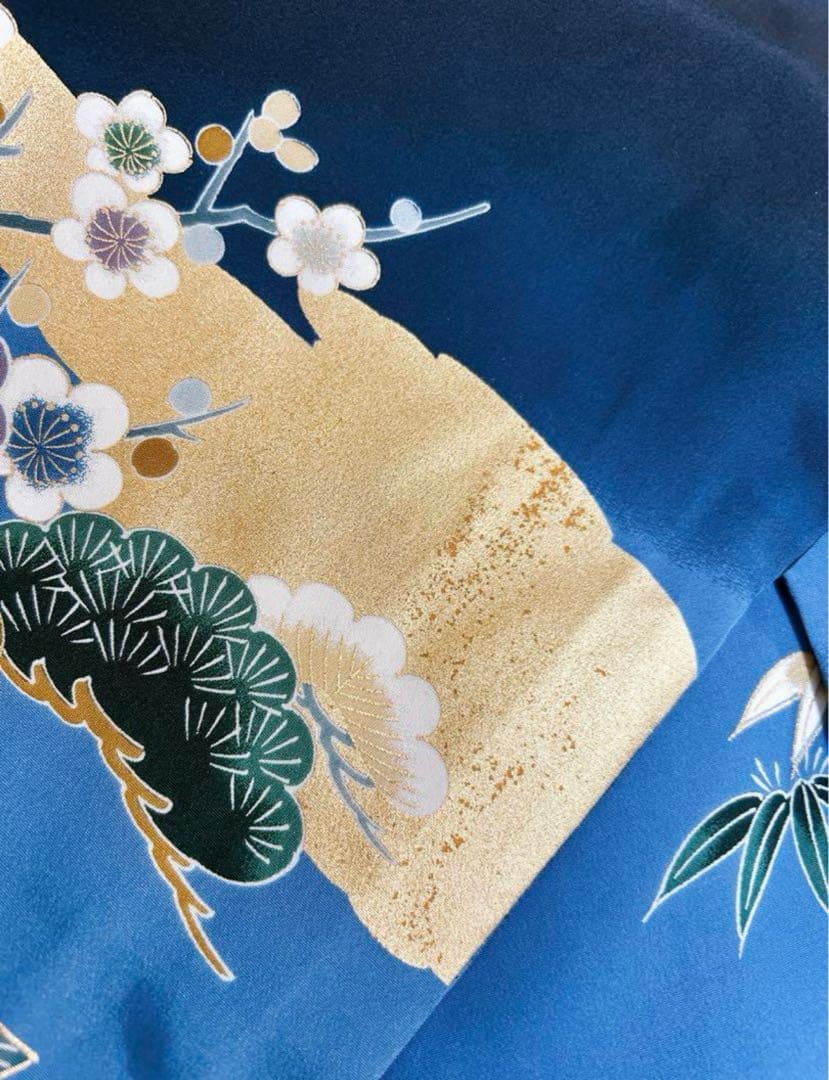 総絞り被布セット　七五三　3歳　男の子　一式　鷹　黒系　正絹