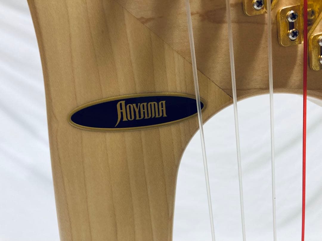 AOYAMA 25S 青山ハープ 25弦 コンパクト ノンペダル 軽量 ケース付