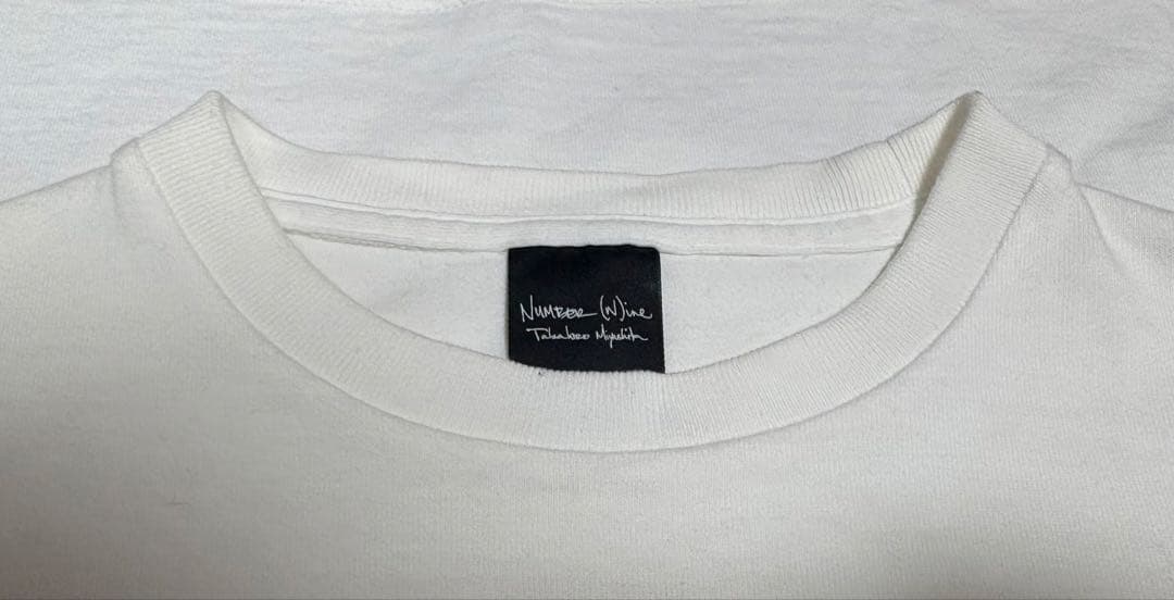 03SS カート期 NUMBER NINE メッセージ Tシャツ アーカイブ