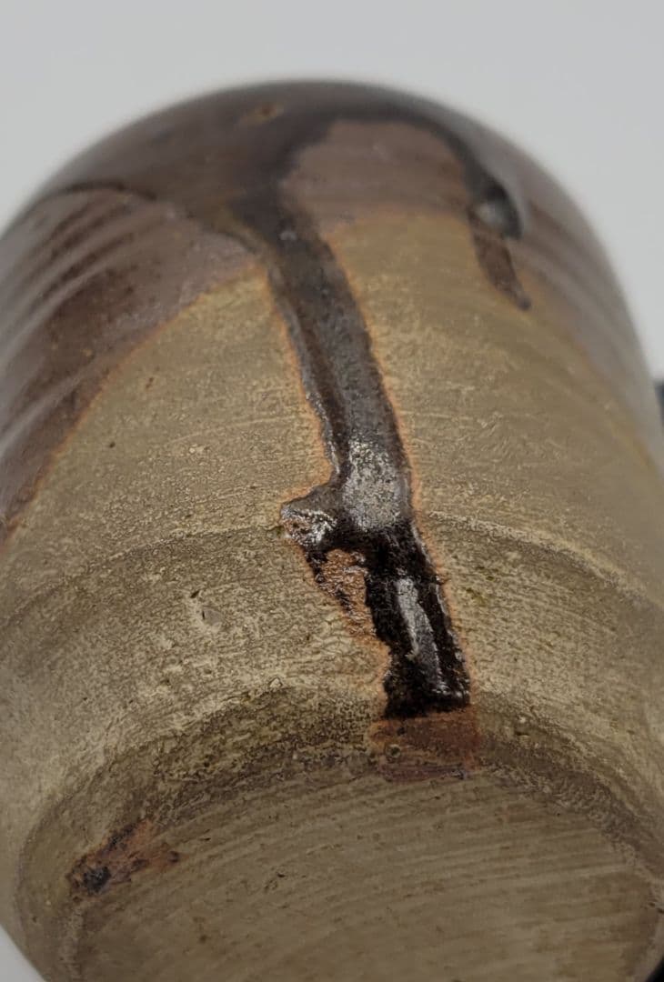 茶道具　時代物　瀬戸焼　茶入　時代仕服　合わせ箱、美術品