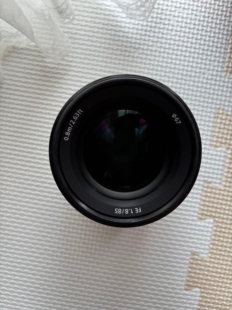 SONY FE 85mm F1.8 SEL85F18 フード・フィルター付き