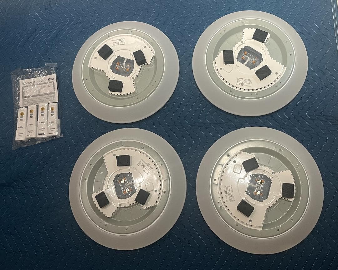 【4個セット】アイリスオーヤマ LEDシーリングライト CEA-2312D