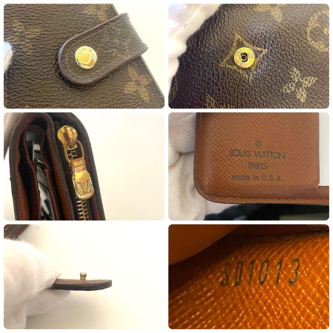 ✨超美品級✨ルイ ヴィトン コンパクトジップ モノグラム 折り財布