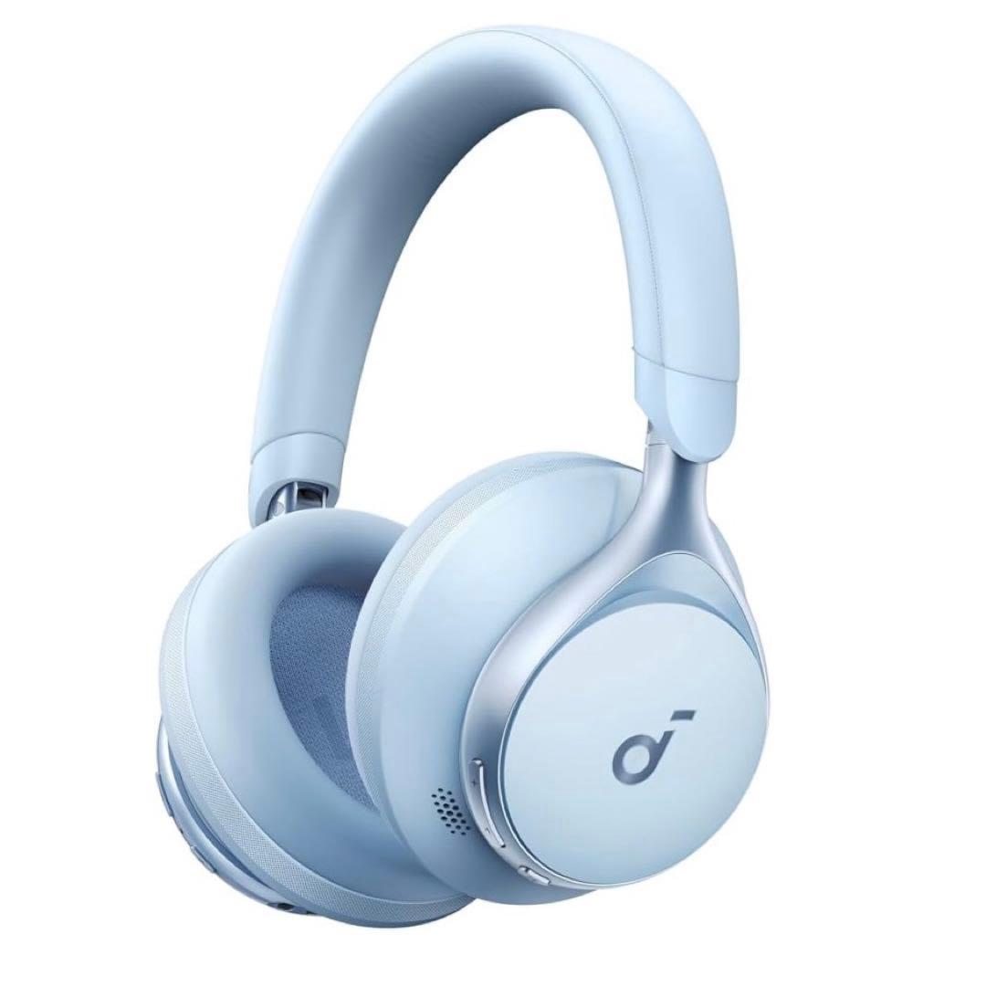 Anker Soundcore Space One ワイヤレスヘッドホン ブルー