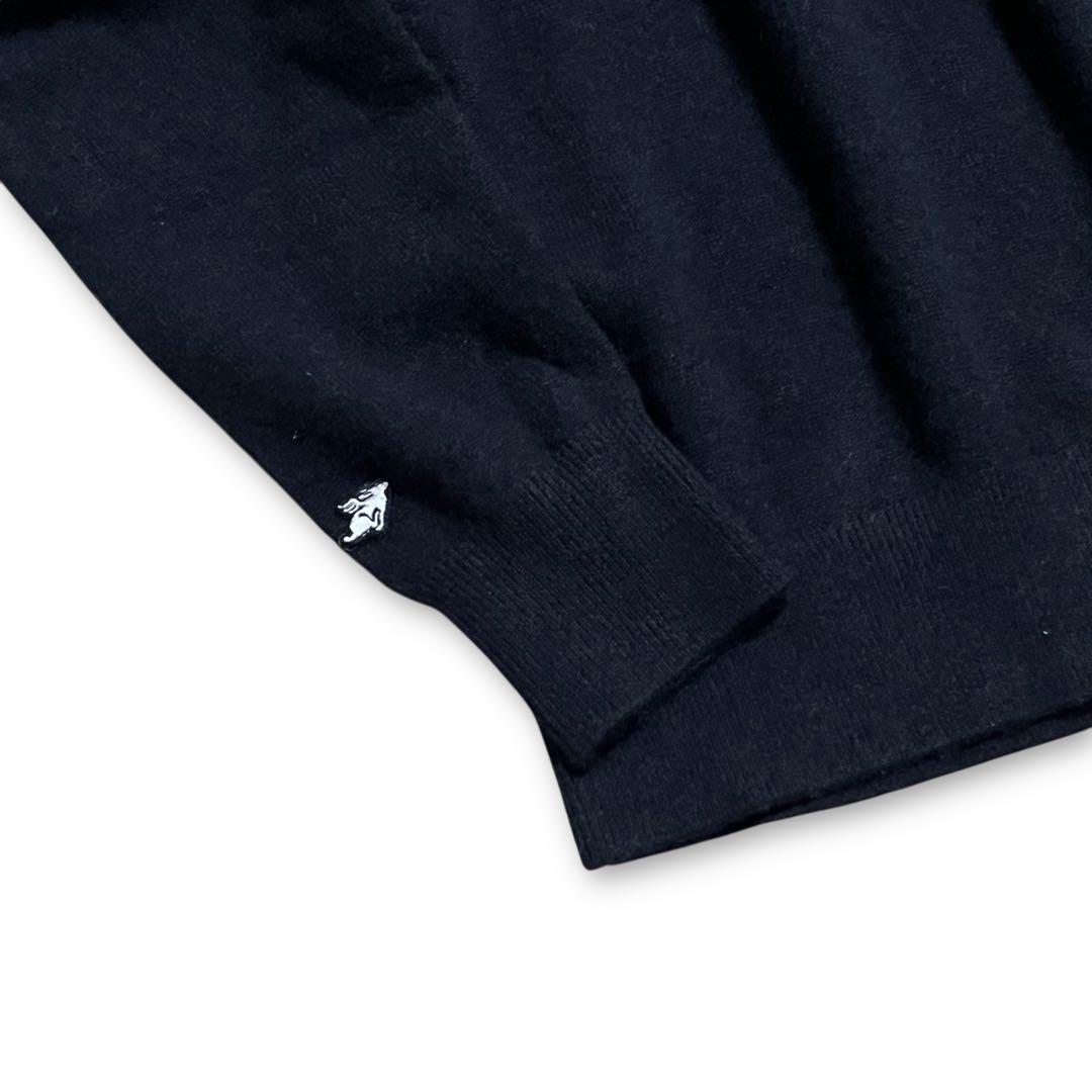 新品 パーリーゲイツ カシミヤ100% クルーネックセーター ニット