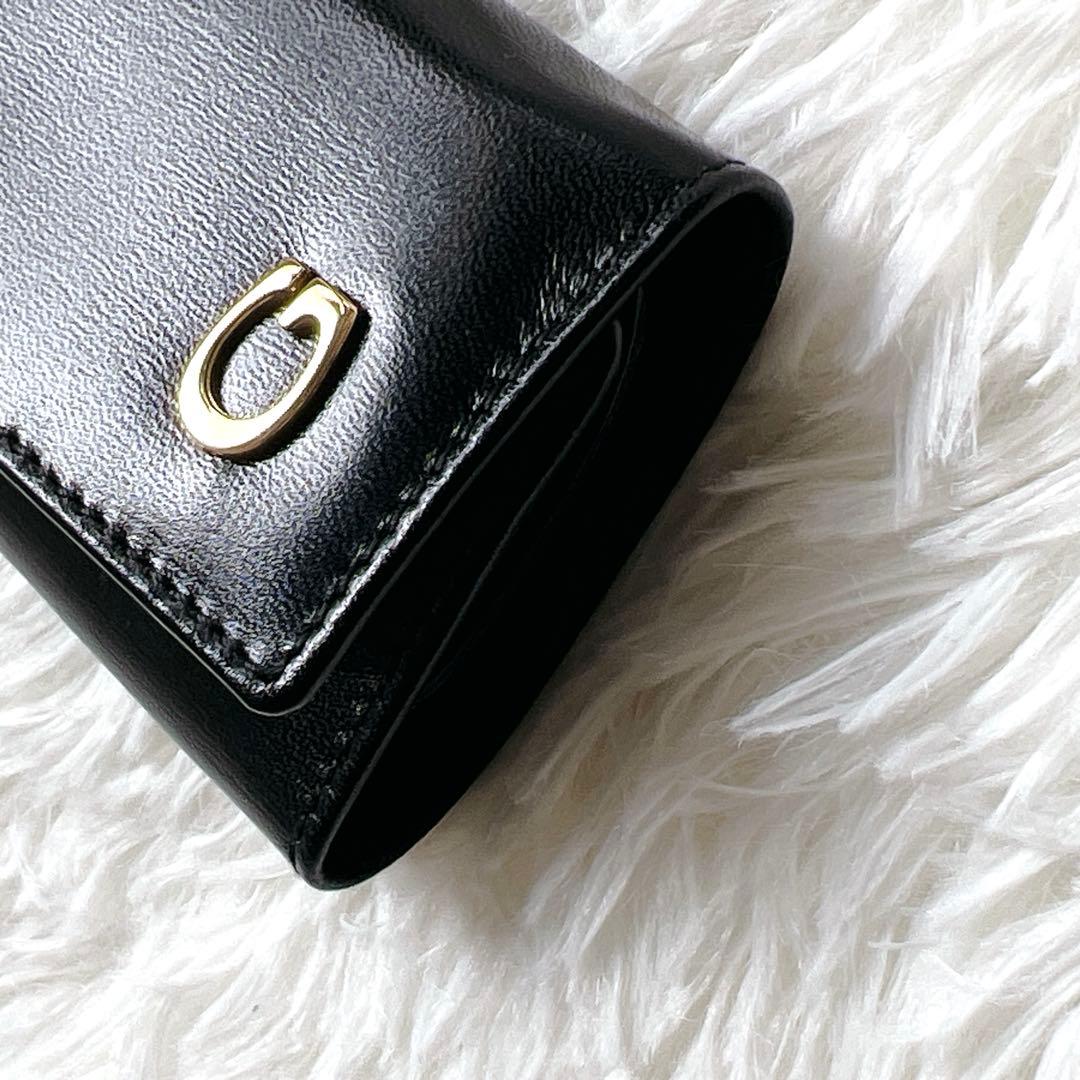 新品■GUCCI グッチ レザー 6連 キーケース レディース メンズ ブラック